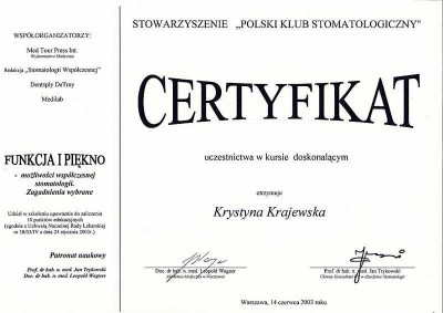 kardent certyfikat 41