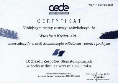 kardent certyfikat 53